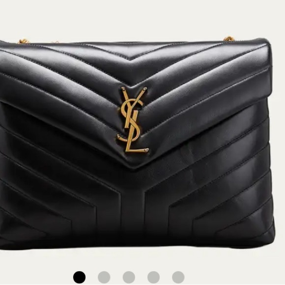 Medium Loulou Quilted Leather Shoulder Bag - Picture 2 of 12